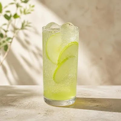 청사과 에이드 (AI 생성 연출 이미지)